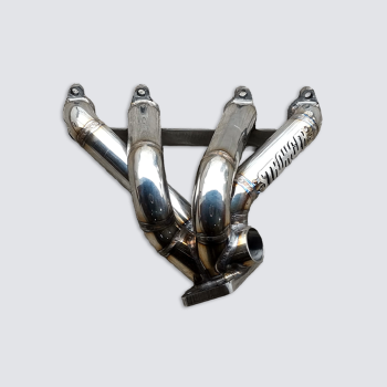 COLETOR DE ESCAPE AP - TOCO P/ CHOQUE  GOL QUADRADO AO G4 (inox)