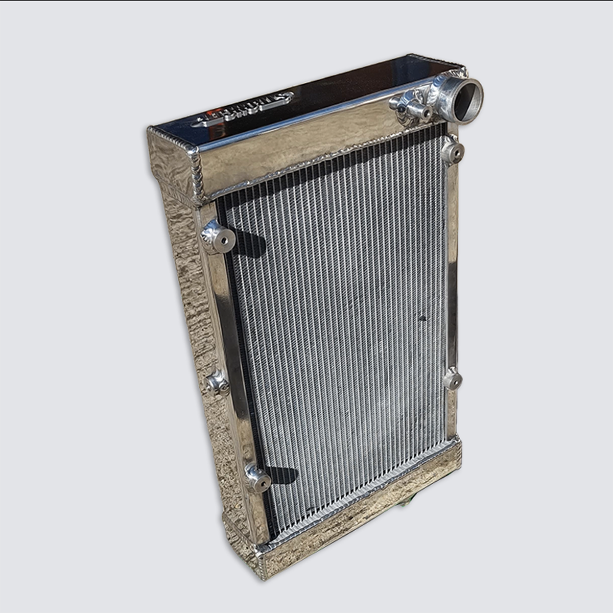 RADIADOR GOL FLUXO CRUZADO COM VENTOINHA GOL QUADRADO