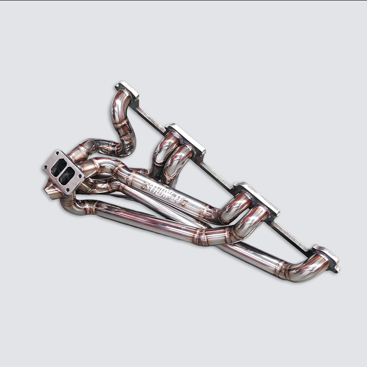 COLETOR DE ESCAPE OPALA 6CIL  (inox)