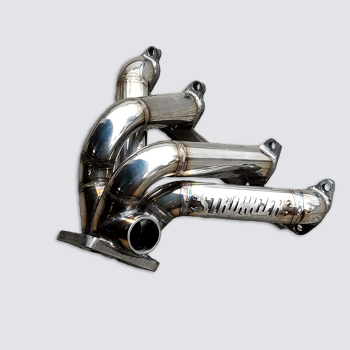 COLETOR DE ESCAPE AP - TOCO P/ CHOQUE  GOL QUADRADO AO G4 (inox)