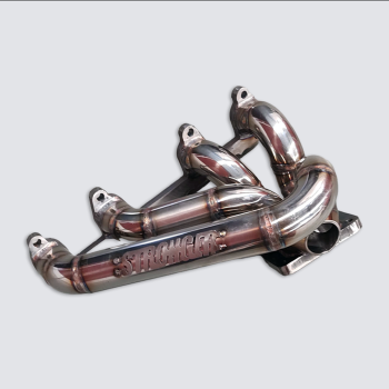 COLETOR DE ESCAPE AP - TURBINA P/ BAIXO GOL QUADRADO AO G4 (inox)