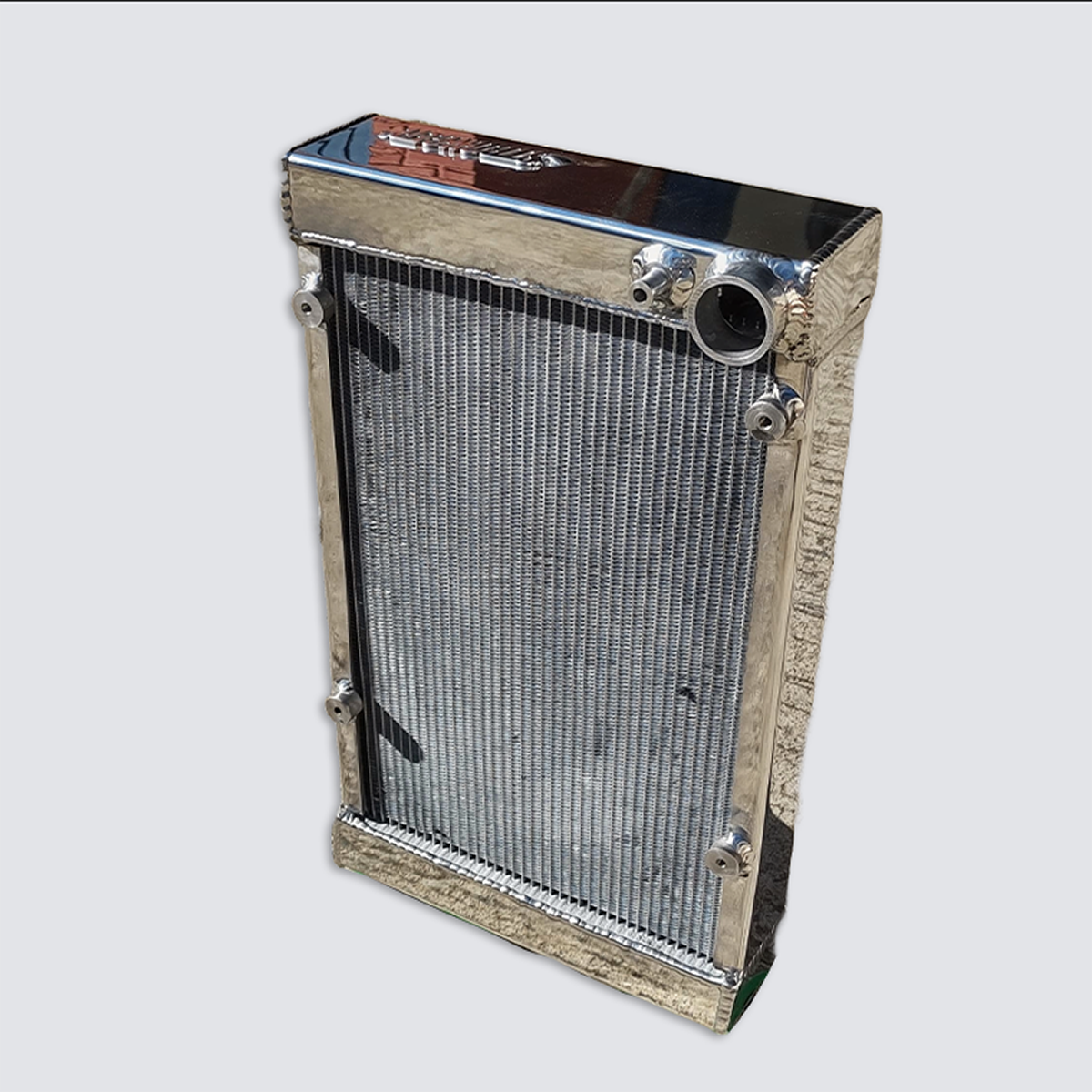 RADIADOR GOL FLUXO CRUZADO COM VENTOINHA GOL QUADRADO