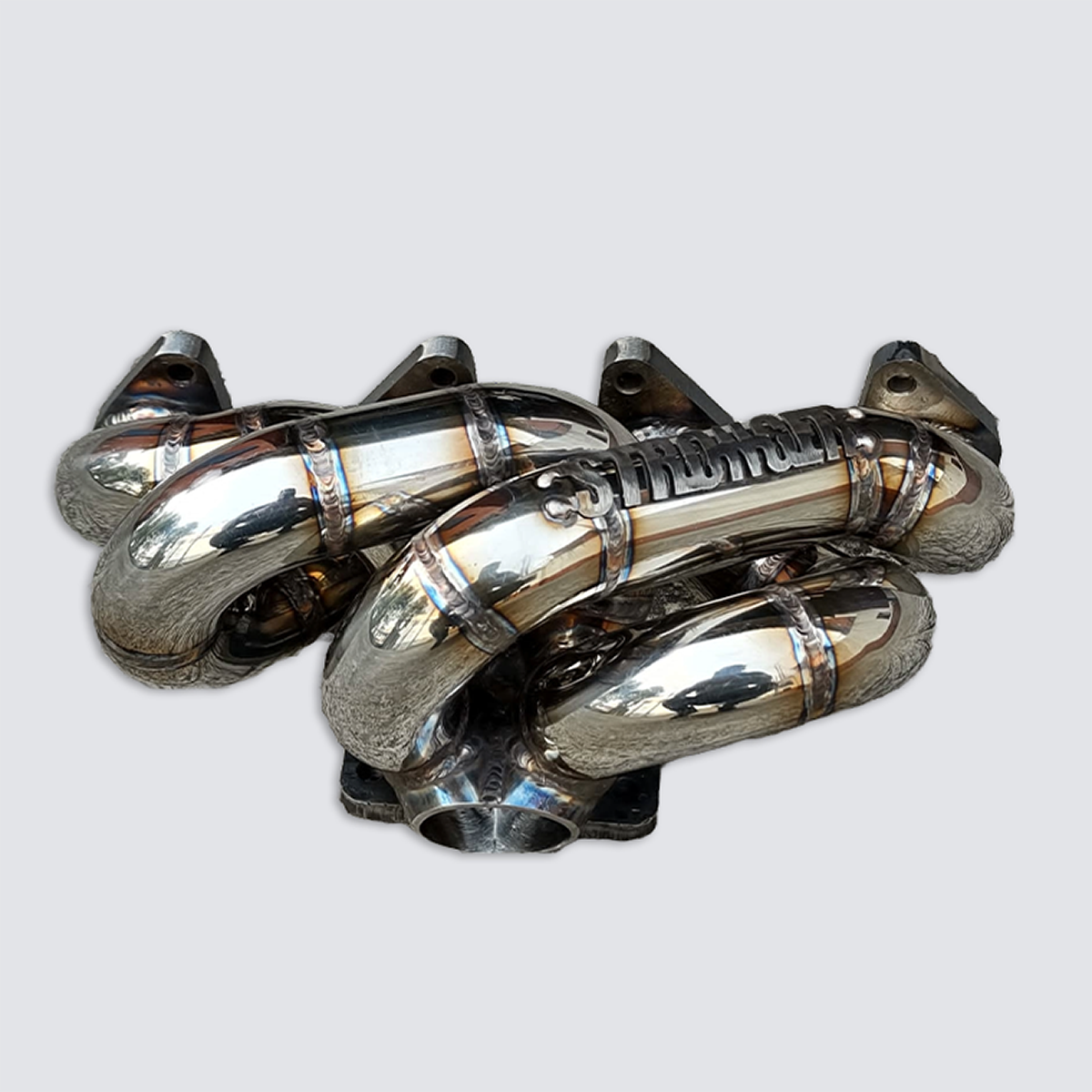 COLETOR DE ESCAPE GM 8V FAMILIA 2 CURTO (inox) (KADETT/ASTRA/VECTRA/CORSA)