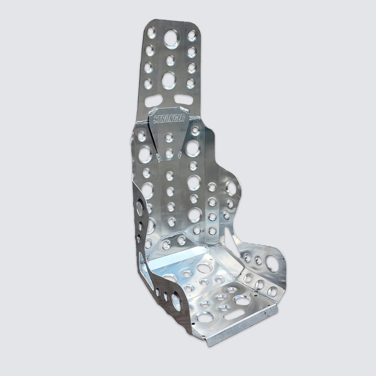 BANCO EM ALUMÍNIO POLIDO