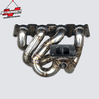 COLETOR DE ESCAPE  AUDI - 20V   A3/S3/GOLF AO GOL (inox)