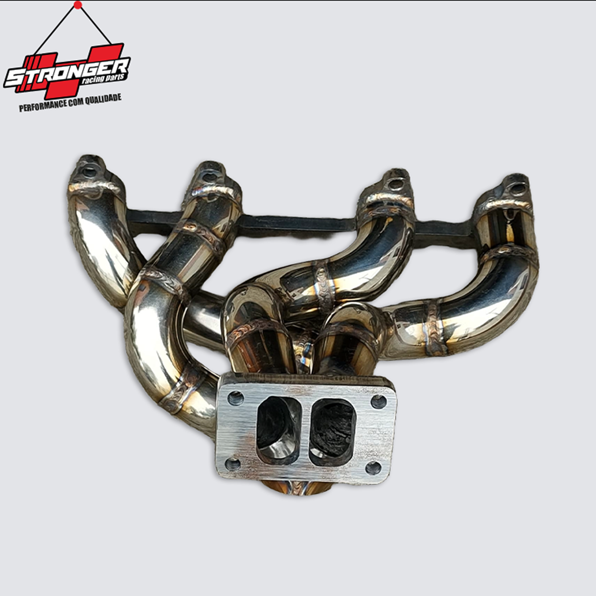 COLETOR DE ESCAPE AP - AR/DIREÇÃO AO MI GOL AO G4 (inox)