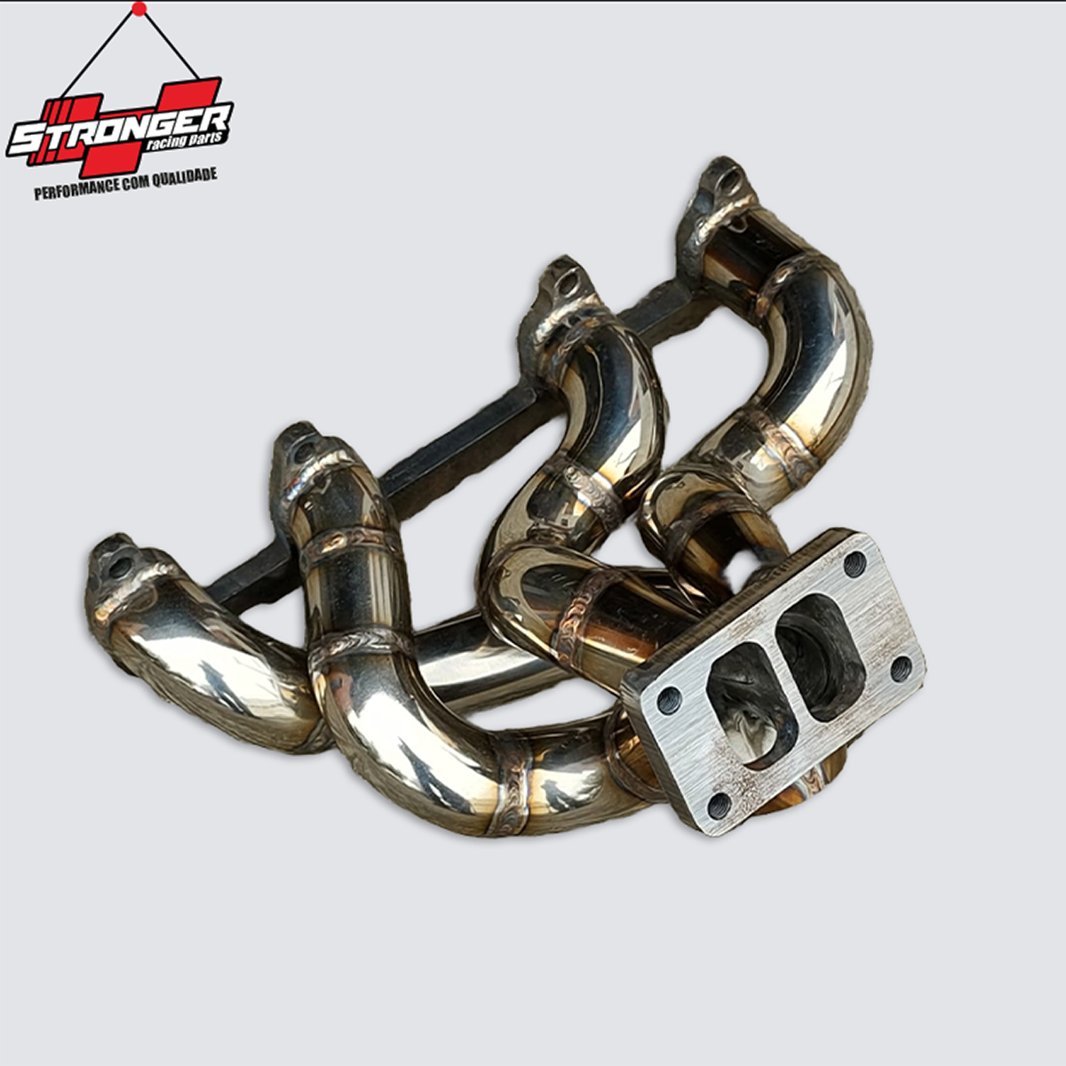 COLETOR DE ESCAPE AP - AR/DIREÇÃO AO MI GOL AO G4 (inox)