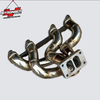 COLETOR DE ESCAPE AP - AR/DIREÇÃO AO MI GOL AO G4 (inox)