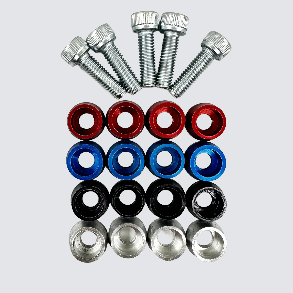 KIT 10 PEÇAS ARRUELA COM PARAFUSOS