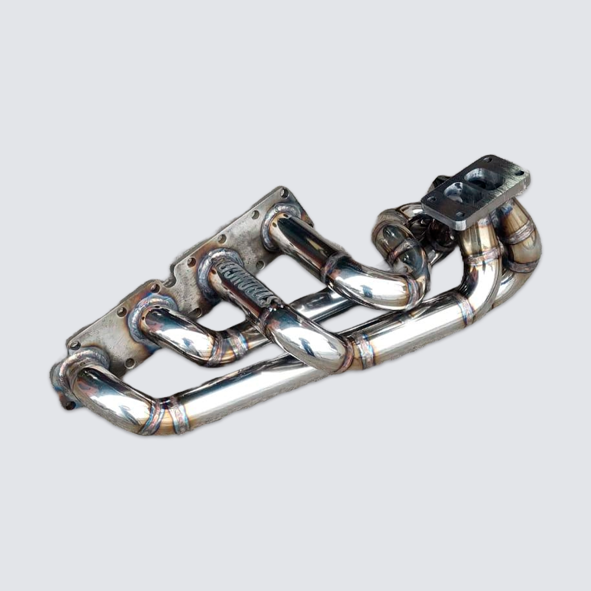 COLETOR DE ESCAPE C20XE DESLOCADO LADO BATERIA (inox) (KADETT/ASTRA/ CORSA/VECTRA)