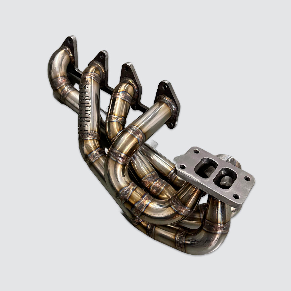 COLETOR DE ESCAPE GM 8V FAMILIA 2 DESLOCADO LADO BATERIA (inox) (KADETT/ASTRA/CORSA/VECTRA)