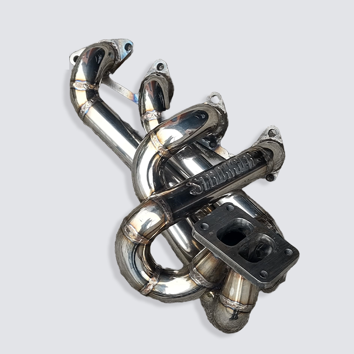 COLETOR DE ESCAPE CHEVETTE OHC LONGO (inox)